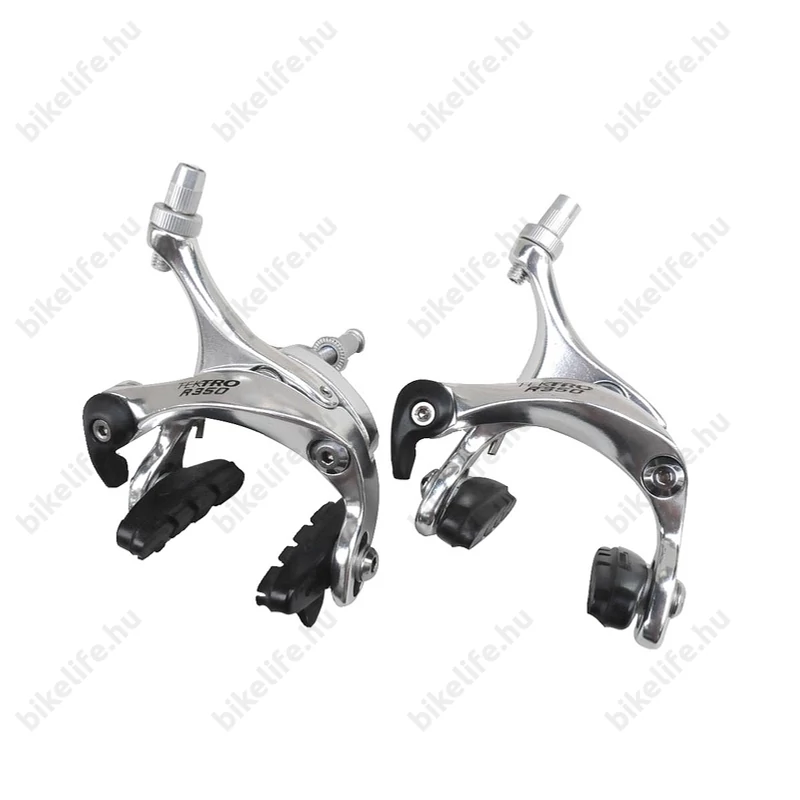 Tektro R350 patkófék garnitúra alu kétforgópontos 39-54mm benyúlás ezüst