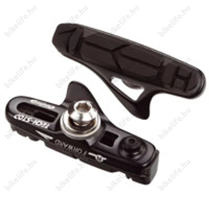 BBB BBS-22 TechStop országúti fékpofa, fekete, cserélhető betét, 29g, nagy teljesítményű gumikeverék, 1 fékhez