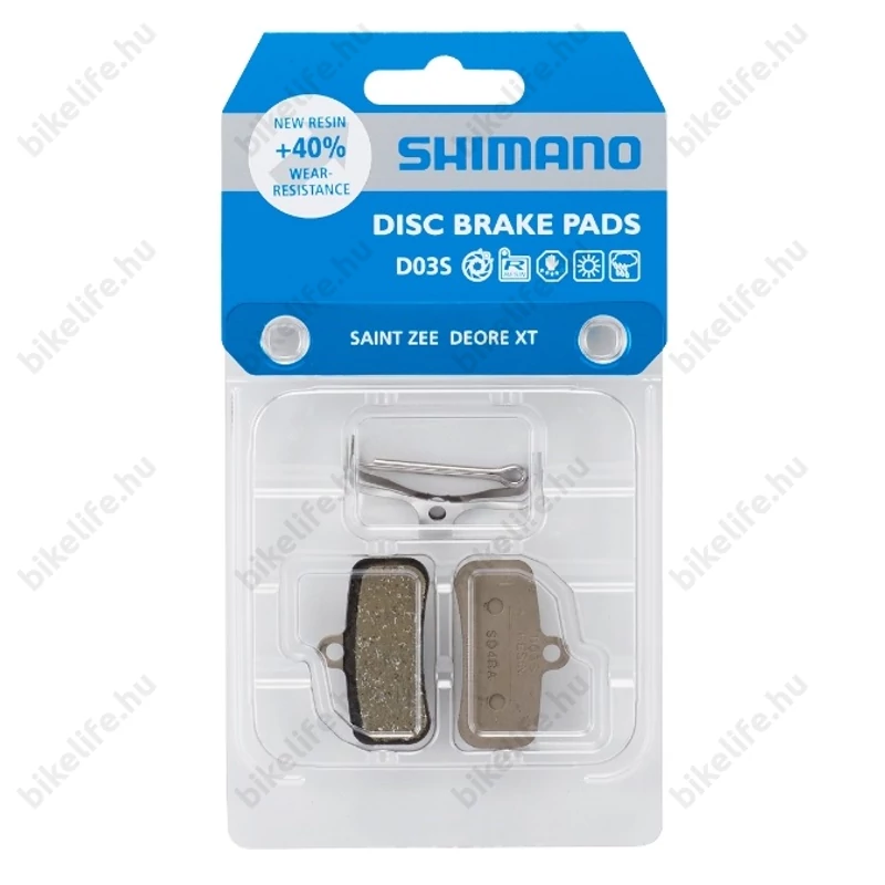 Shimano XT D03S tárcsafékbetét műgyantás M8120, M8020, M820, M810 fékekhez