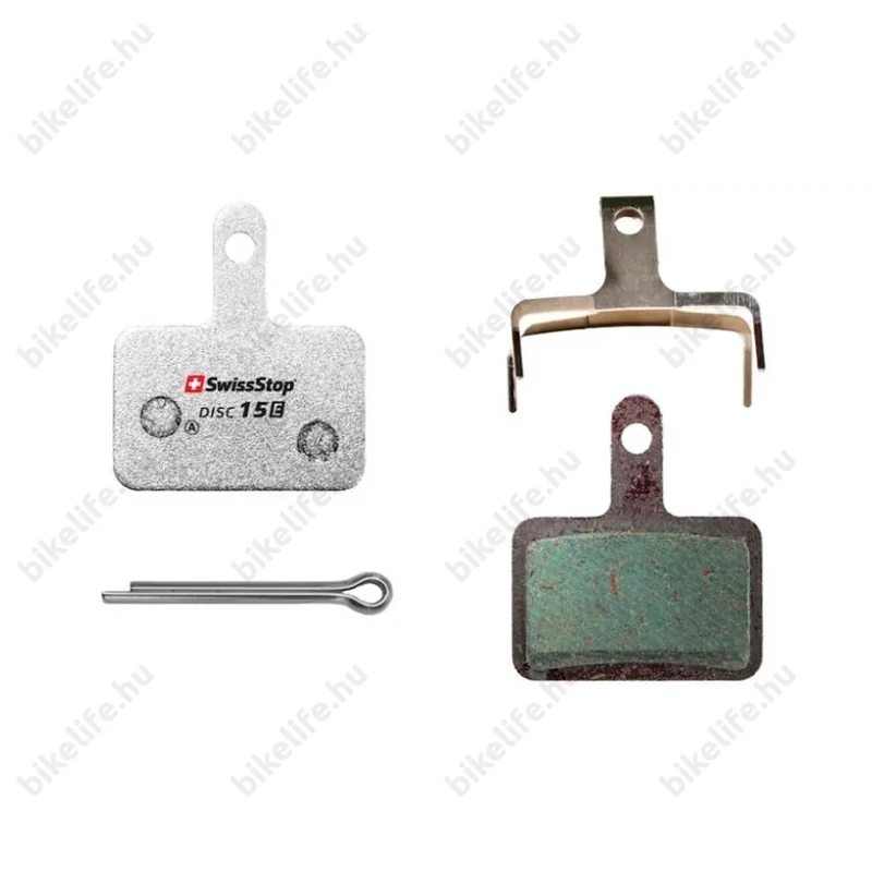 SwissStop E-Compound 15 tárcsafékbetét Tektro és Shimano fékekhez extra hosszú élettartammal