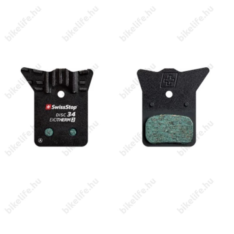 SwissStop EXOTherm2 34 hűtőbordás tárcsafékbetét Shimano Dura-Ace, Ultegra, GRX fékekhez