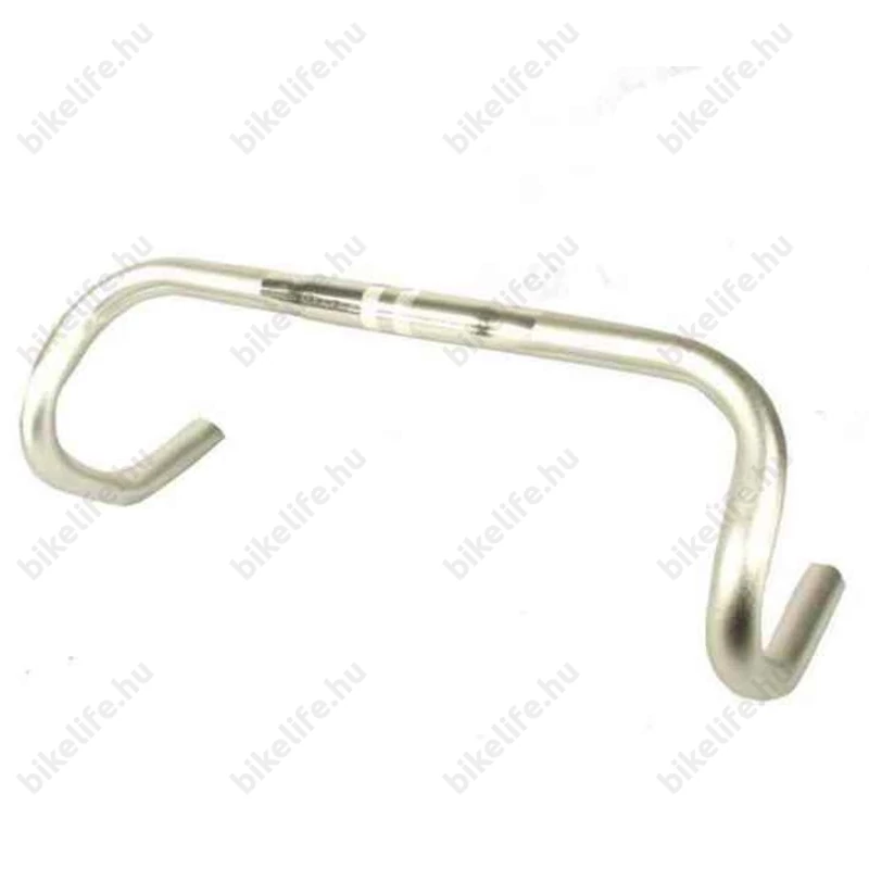 Zoom országúti kormány 440mm széles, 25,4 mm befogó, ezüst