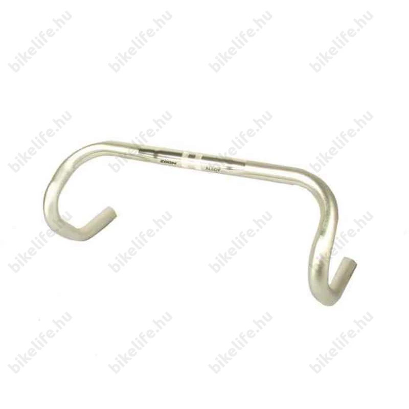 Kormány országúti alu 43cm ergonomikus 25,4 befogó