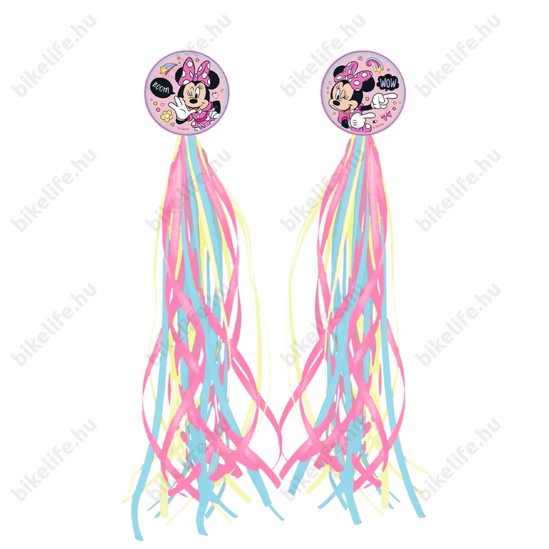 Disney Minnie kormányvég szalag gyerekbringákhoz párban