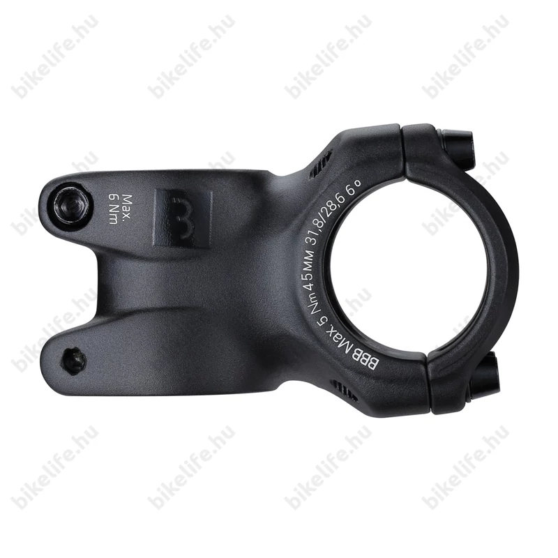 BBB BHS-08 RoadForce AH kormányszár 45mm hosszú, 6 fokos emelkedés, 31,8mm befogó, fekete