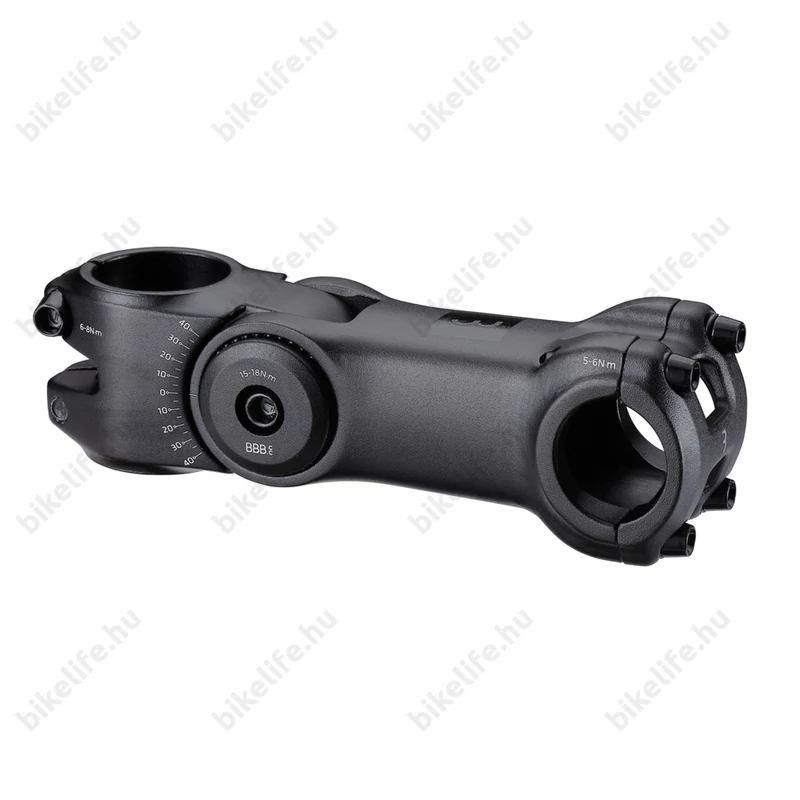 BBB BHS-28 HighSix AH kormányszár 130mm hosszú, állítható szögű, 25,4mm befogó, fekete