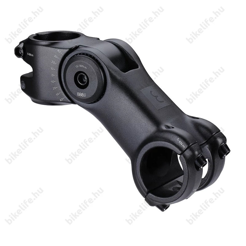 BBB BHS-29 HighSix AH kormányszár 110mm hosszú, állítható szögű, 31,8mm befogó, fekete