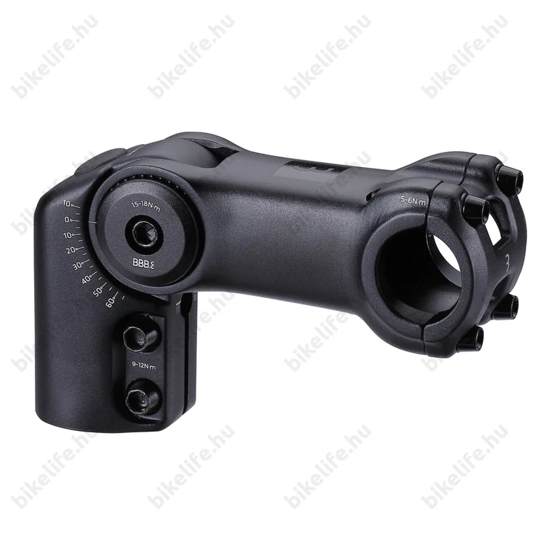 BBB BHS-34 HighFix AH kormányszár 120mmhosszú, állítható szögű, 25,4mm befogó, fekete