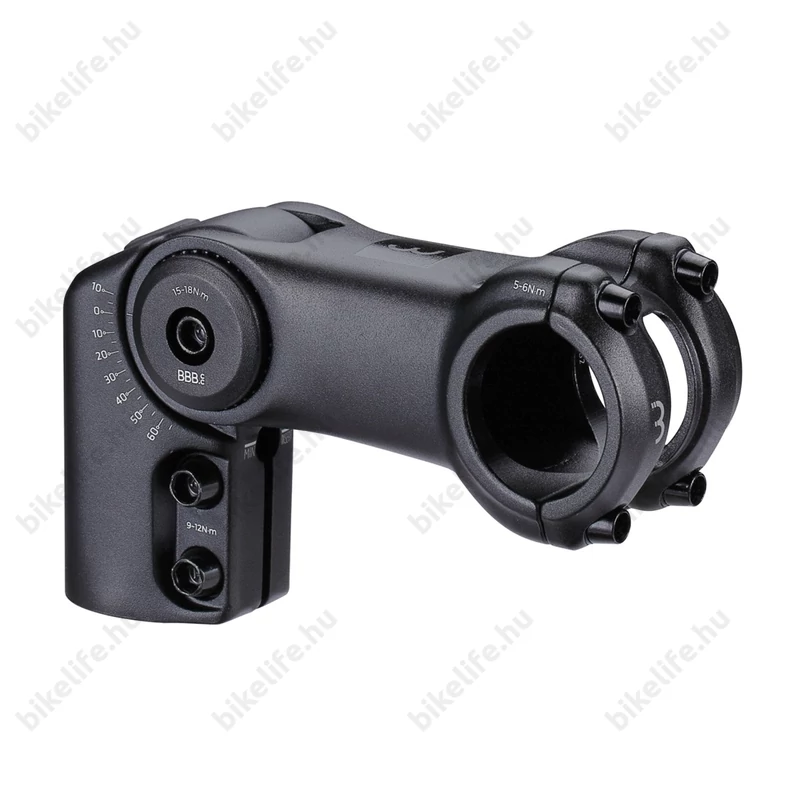 BBB BHS-35 HighFix AH kormányszár 120mmhosszú, állítható szögű, 31,8mm befogó, fekete