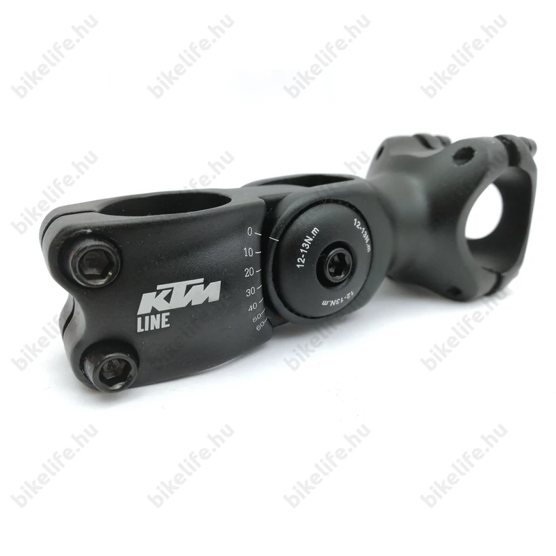 KTM Line Compact 820 A-Head kormányszár 90mm állítható szögű 31,8 befogó fekete