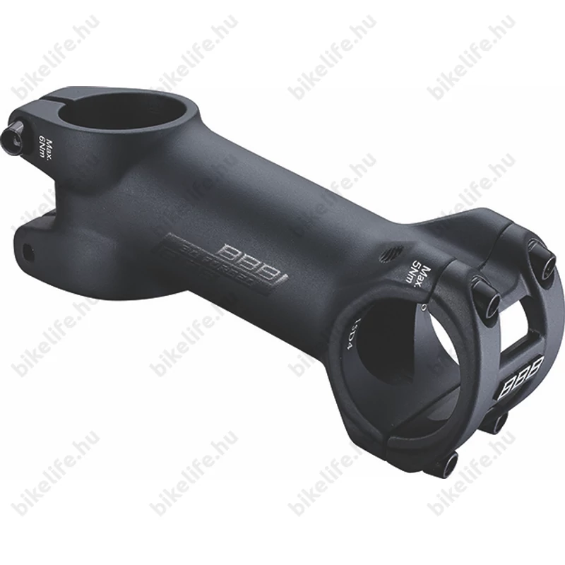BBB BHS-36 DownForce AH kormányszár MTB/cross, 80mm hosszú, 17 fokos emelkedés, 31,8mm befogó, fekete
