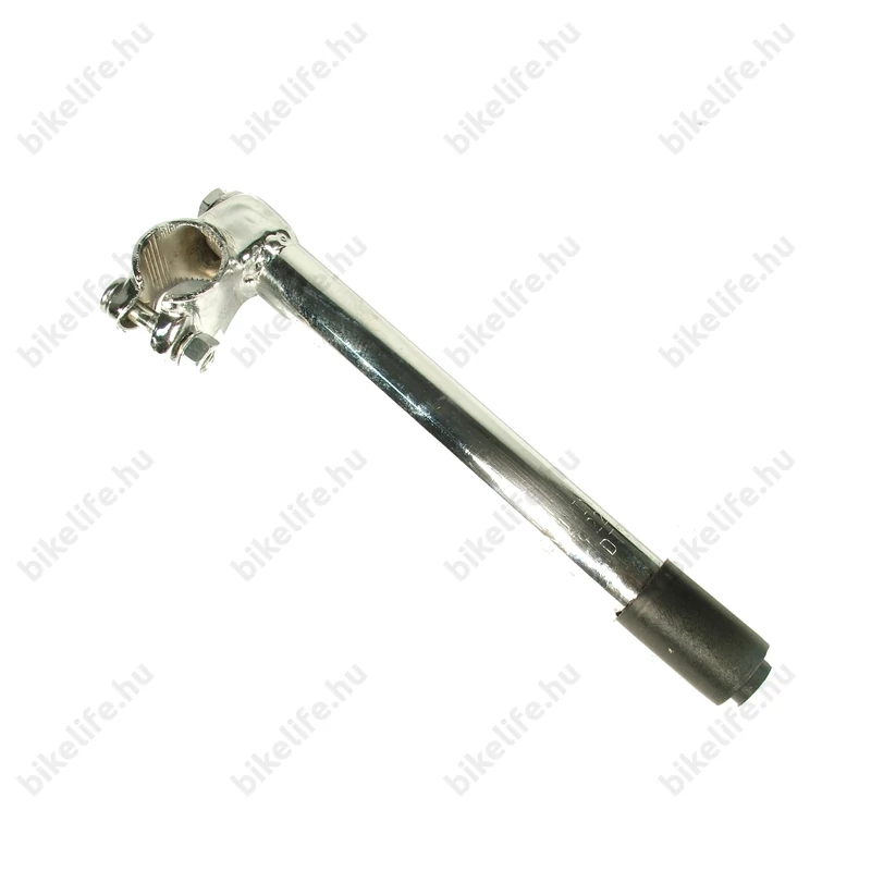 Hagyományos kormányszár kontrás kerékpárokhoz átmérő 22,2mm hossz 200mm krómozott