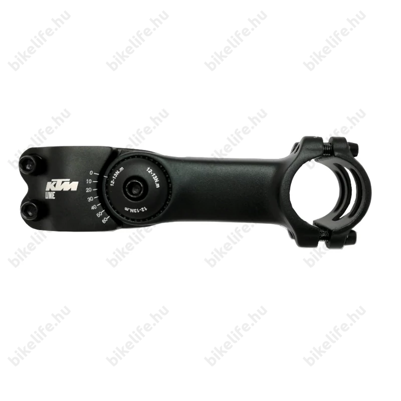 KTM állítható kormányszár 31,8-as befogó, 110mm előrenyúlás, fekete