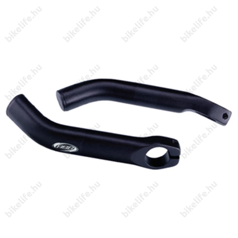 BBB BBE-18 LightCurved szarv anatómikus forma fekete 150mm