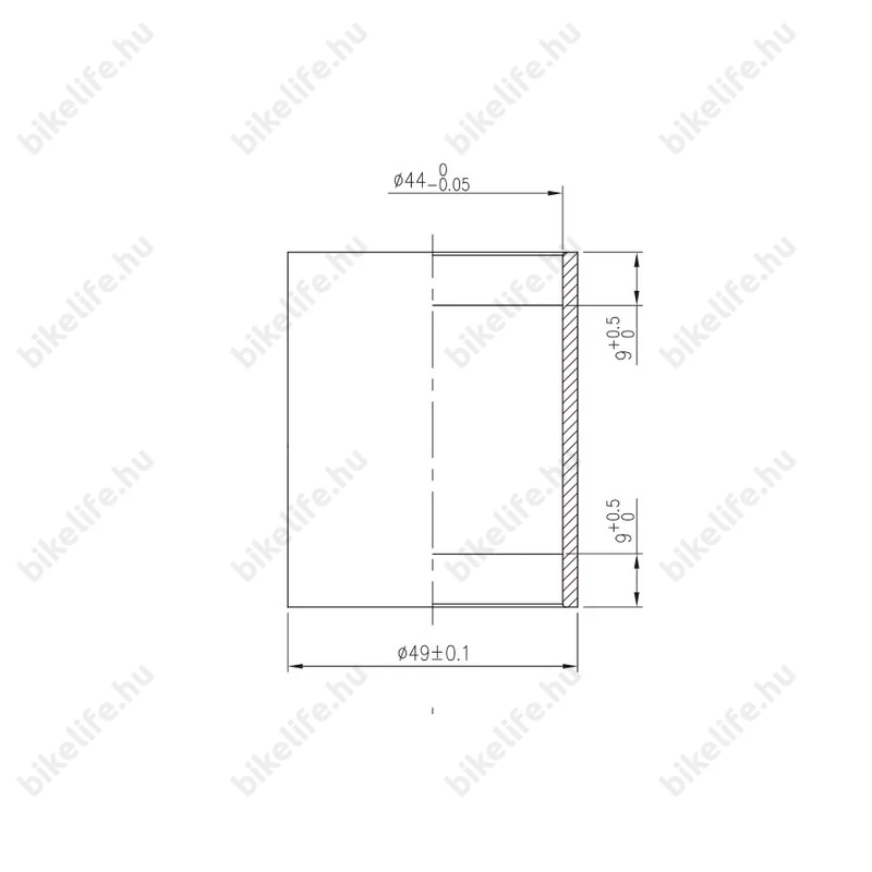 Kormánycsapágy félintegrált FSA No.11 AH 1-1/8