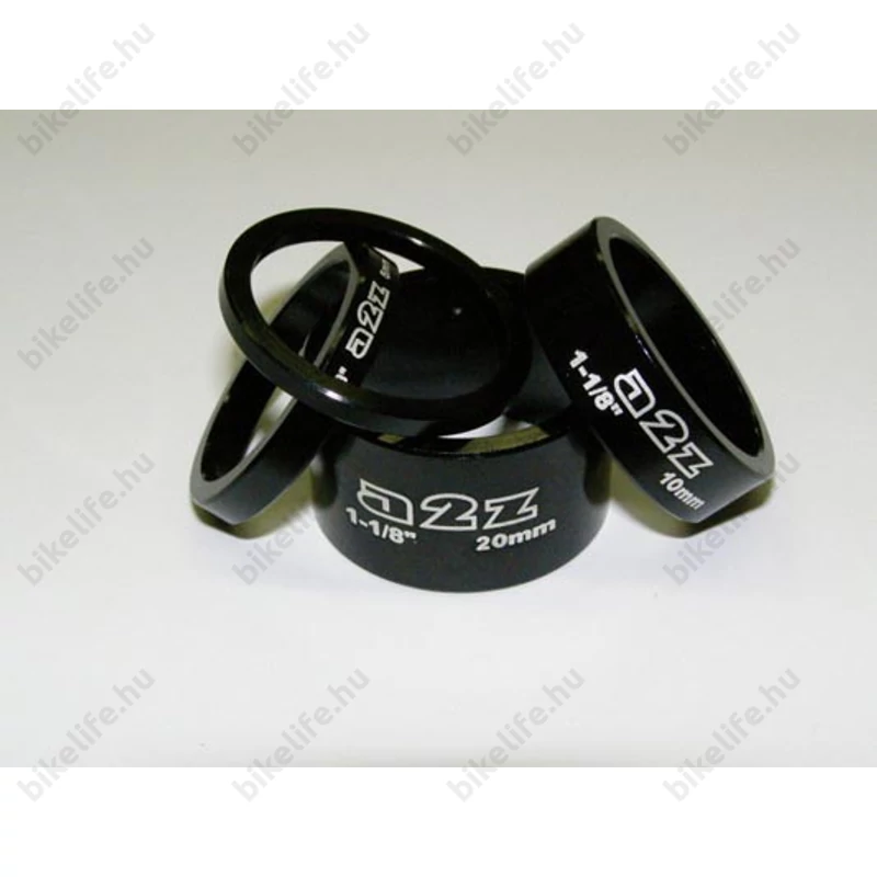 A2Z A-Head gyűrű készlet fekete 3-5-8-10mm