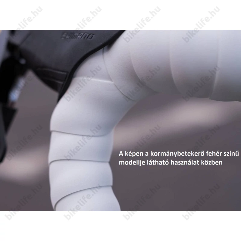 BBB BHT-01 Raceribbon kormánybetekerő bandázs, szintetikus parafából, piros színkód:0103