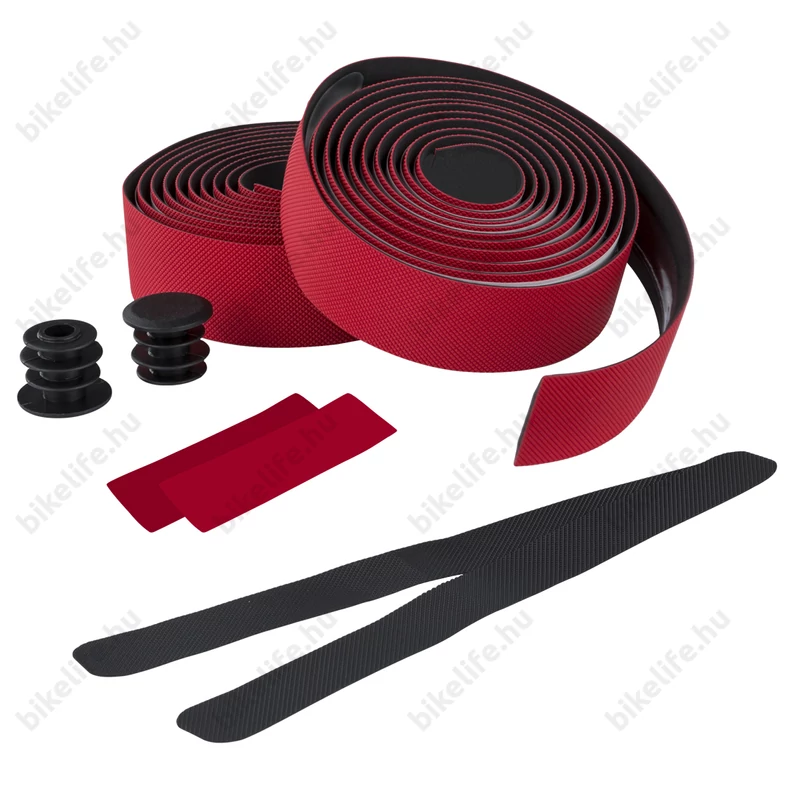 Kellys KLS Bastogne Red kormánybetekerő, géles, piros