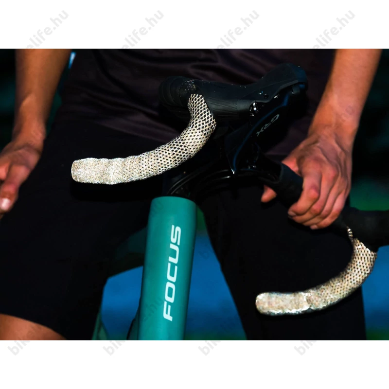 BBB ReflectRibbon BHT-17 kormánybetekerő bandázs fényvisszaverős, fekete