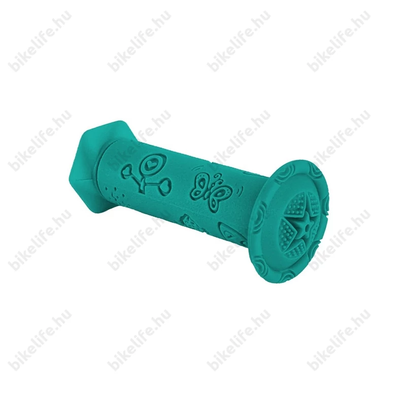 Kellys Kiddo gyermek markolat lecsúszásgátó peremekkel 95mm Teal