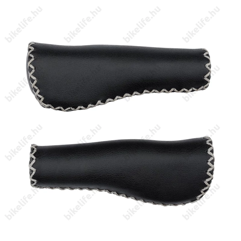 Kellys KLS Hollandgrip ergonómikus markolat agyváltóhoz varrott műbőr fekete 132mm