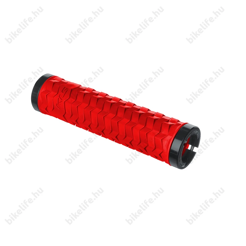 Kellys KLS Poison csavaros markolat, dupla bilincses, 135mm, candy red