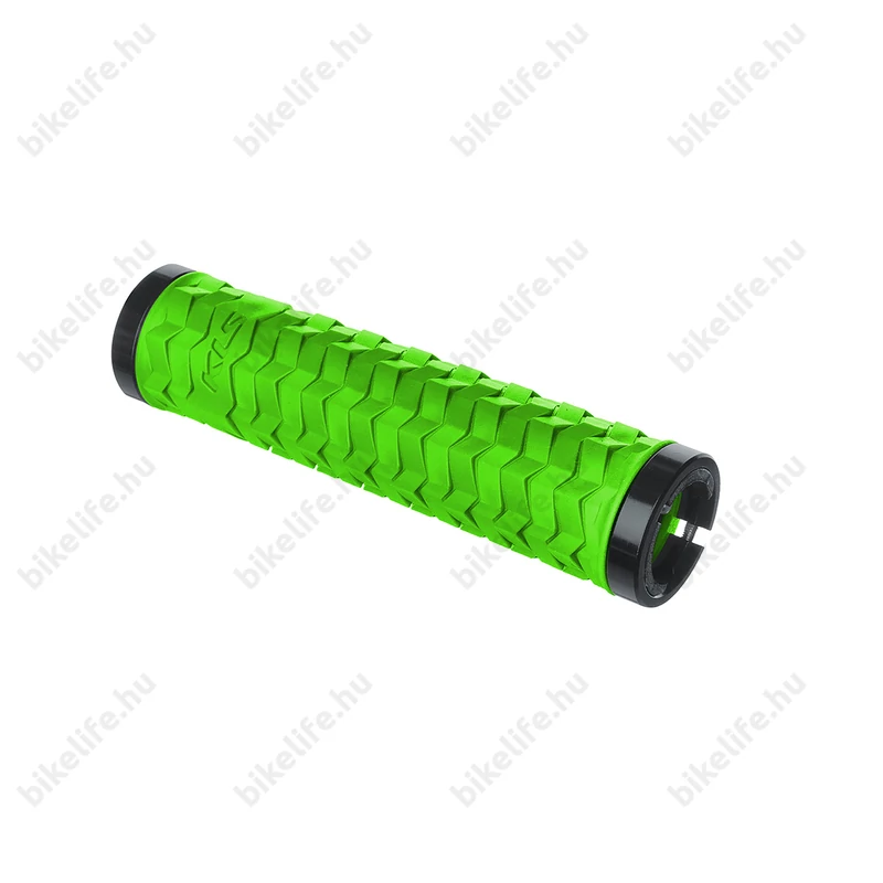 Kellys KLS Poison csavaros markolat, dupla bilincses, 135mm, lawn green