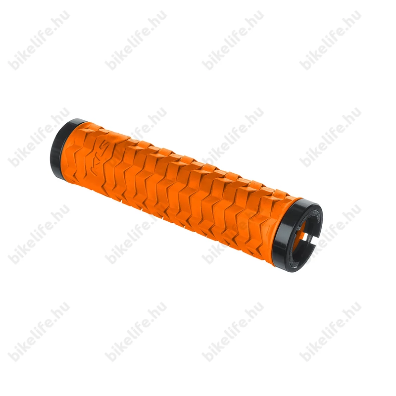 Kellys KLS Poison csavaros markolat, dupla bilincses, 135mm, tiger orange