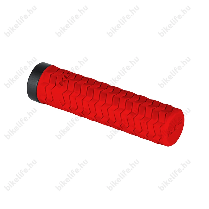 Kellys KLS Poison csavaros markolat, szimpla bilincses, 135mm, candy red