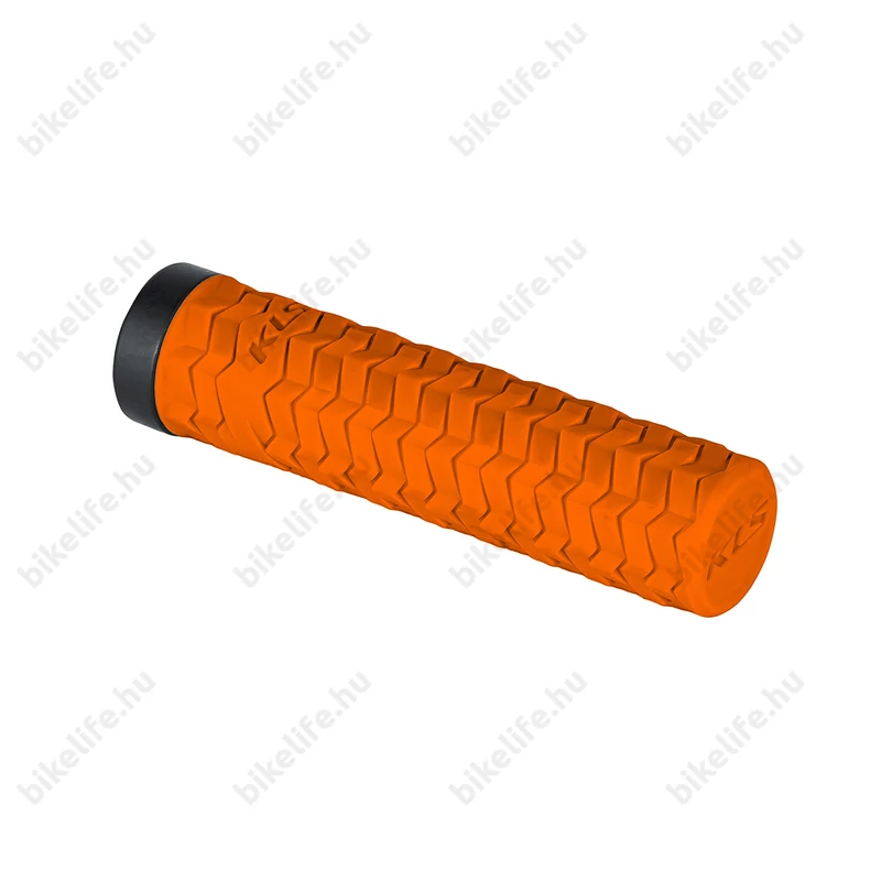 Kellys KLS Poison csavaros markolat, szimpla bilincses, 135mm, tiger orange