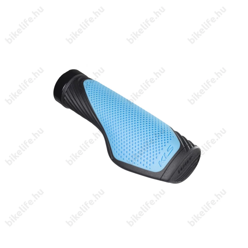 Kellys KLS Wave csavaros markolat, bilincses, ergonomikus, 135mm, sky blue