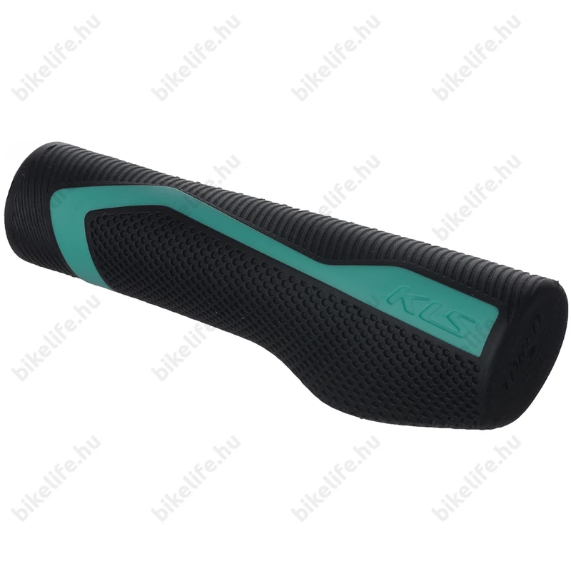 Kellys KLS Token ergonomikus markolat 135mm széles, fekete/türkiz