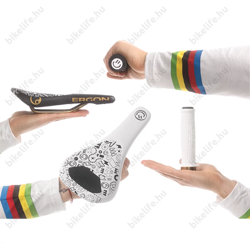 Ergon GDH TEAM Vali Höll Edition bilincses markolat, DH/Gravity felhasználásra, fehér