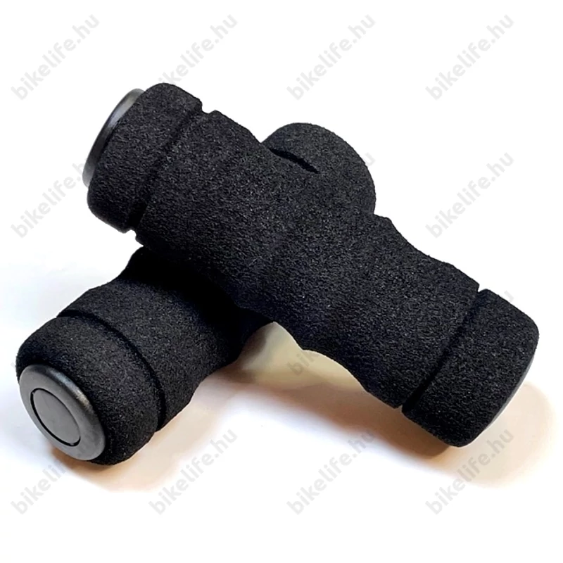 Komfort szivacsmarkolat kerékpárokhoz ujj ergonómiával műanyag betéttel megerősítve