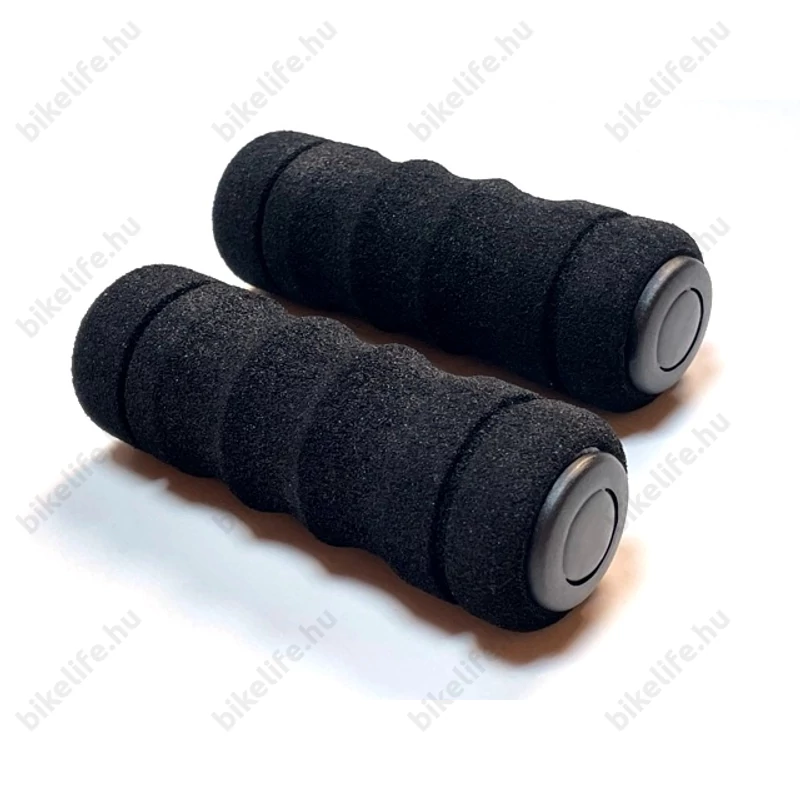 Komfort szivacsmarkolat kerékpárokhoz ujj ergonómiával műanyag betéttel megerősítve