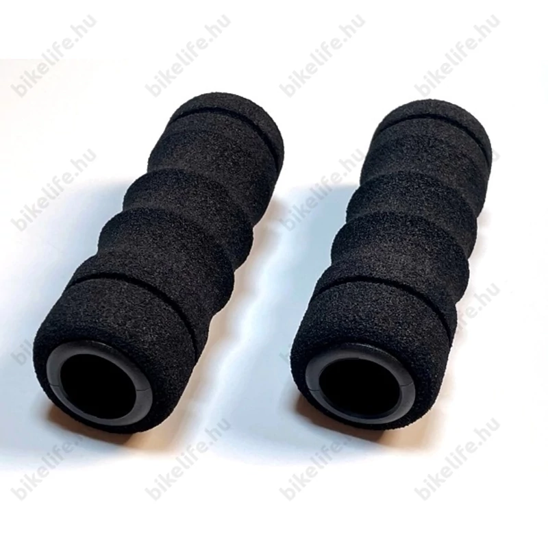 Komfort szivacsmarkolat kerékpárokhoz ujj ergonómiával műanyag betéttel megerősítve