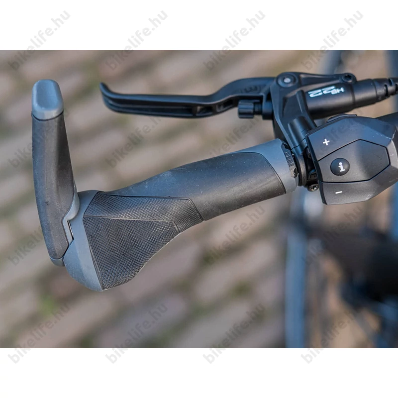 BBB BHG-87 ErgoTech markolat+szarv zselés, fekete/szürke (85mm szarvhosz)