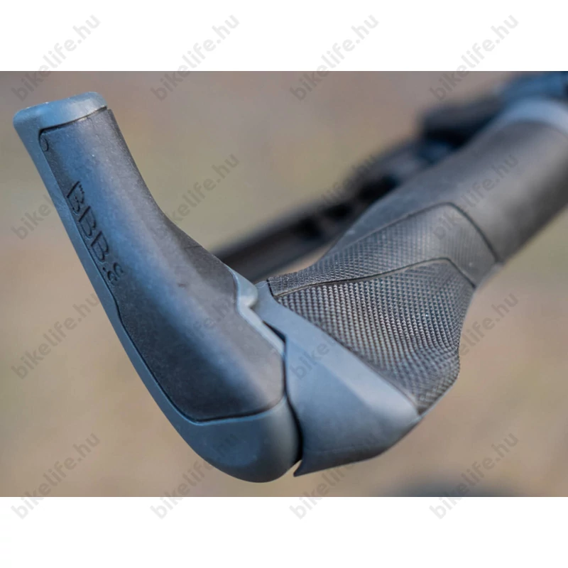 BBB BHG-87 ErgoTech markolat+szarv zselés, fekete/szürke (85mm szarvhosz)