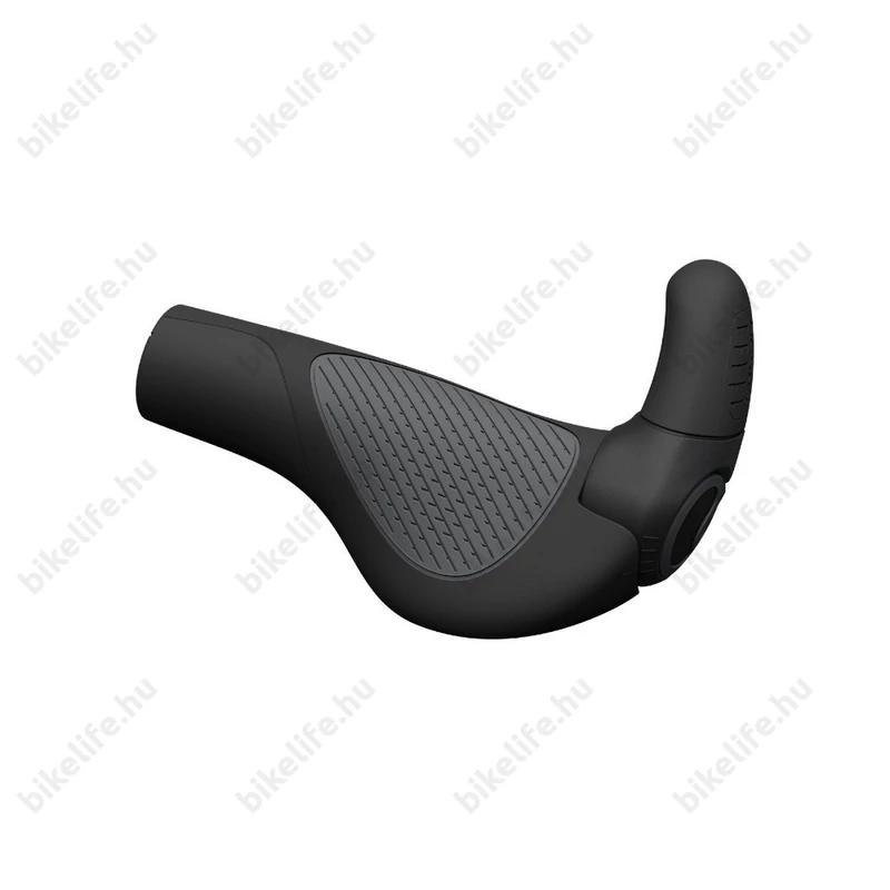 Ergon GP2-S Evo ergonomikus markolat, bilincses, kis szarvval, fekete/szürke