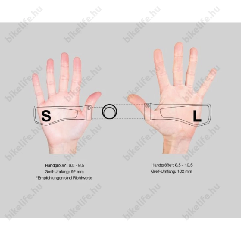 Ergon GA3-L ergonomikus bilincses markolat, Allmuontain/Dirt felhasználásra, fekete