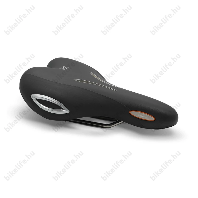 Selle Royal Lookin Moderate férfi komfort nyereg ezüst koptatókkal 5235HE3 60°-os hátszög