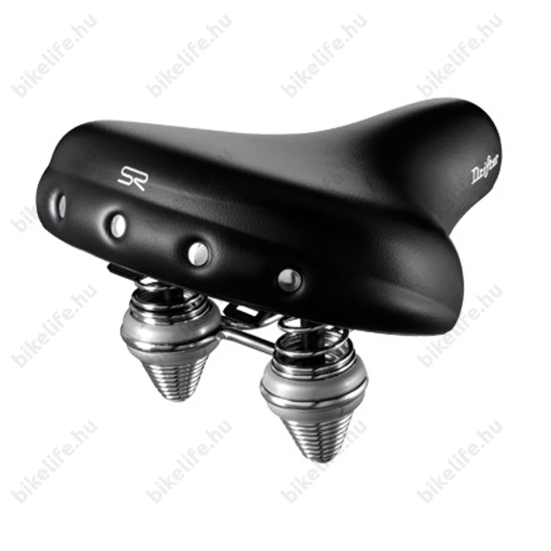 Selle Royal Drifter Cruiser unisex komfort nyereg RoyalGel töltés, fekete