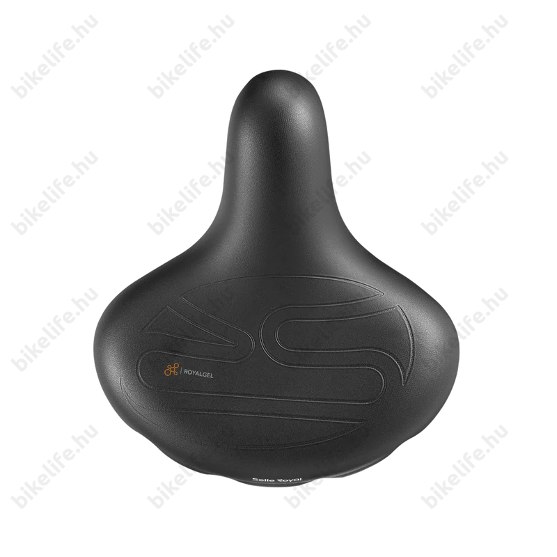 Selle Royal Drifter Cruiser unisex komfort nyereg RoyalGel töltés, fekete