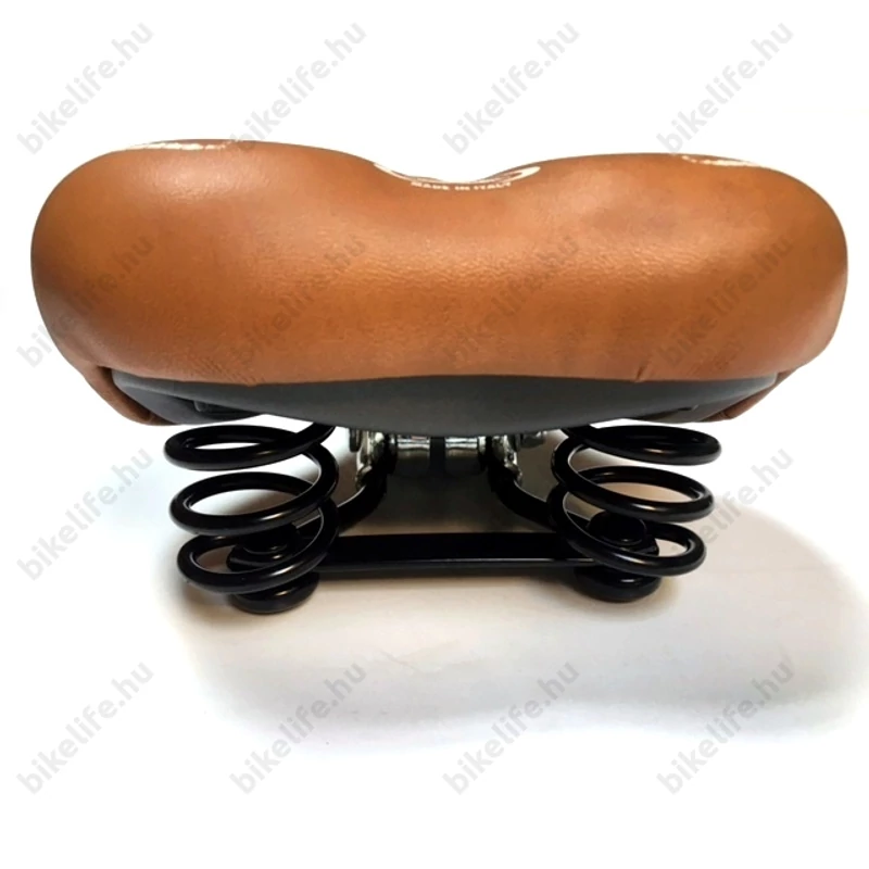 Selle Montegrappa férfi anatómiájú komfort nyereg rugós, barna