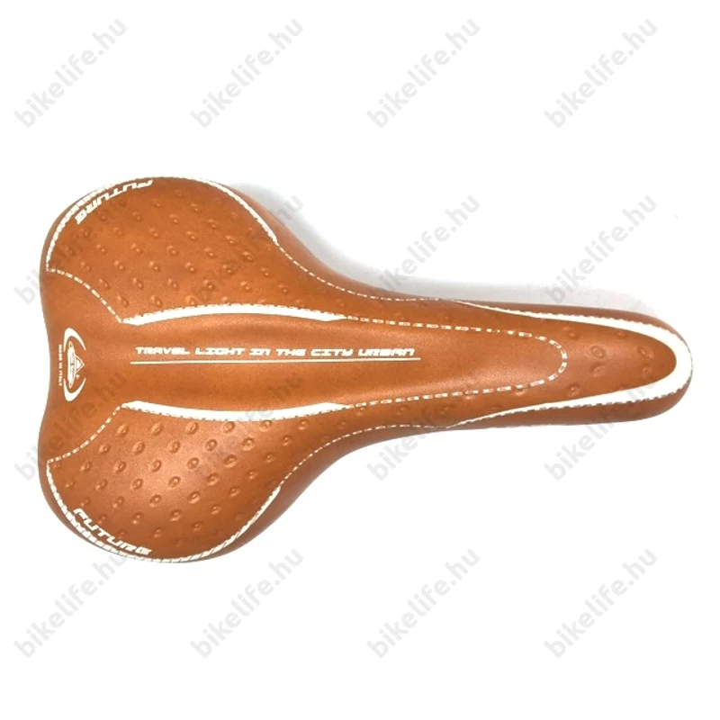 Selle Montegrappa férfi anatómiájú komfort nyereg rugós, barna