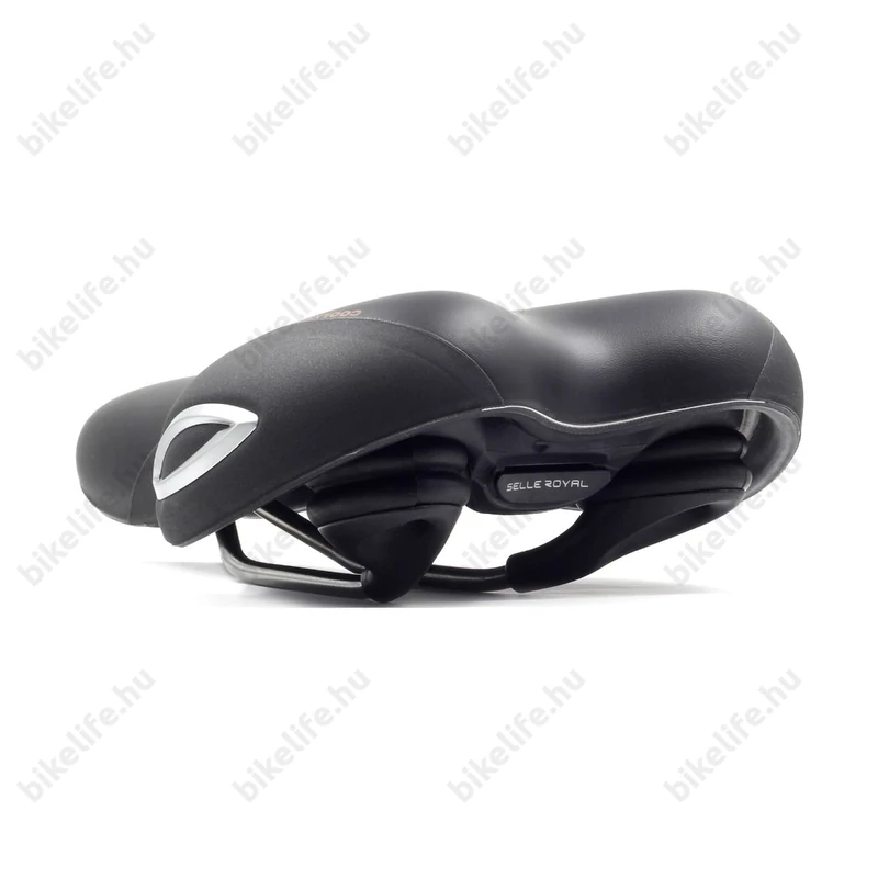 Selle Royal Lookin Moderate unisex komfort nyereg ezüst koptatókkal 60°-os hátszög