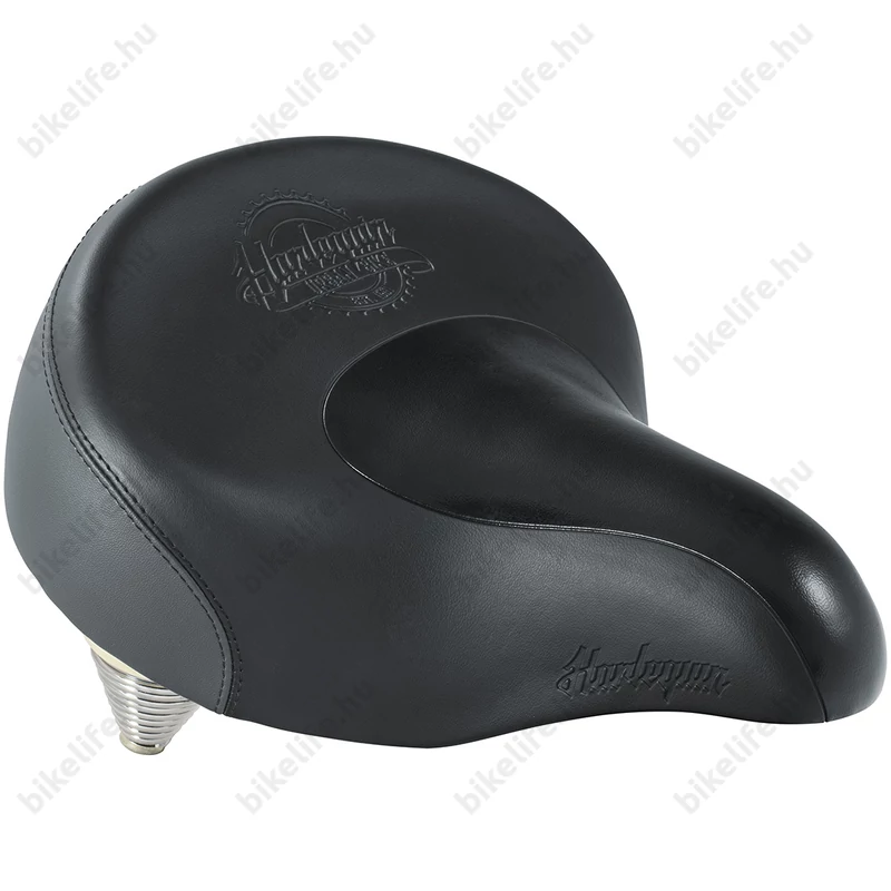 Kellys Harlequin cruiser, komfort nyereg dupla rugós, 265x225mm, fekete