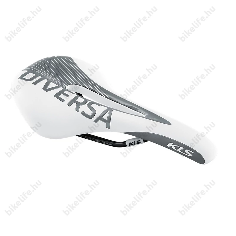 KLS Diversa női anatómiájú nyitott zónás sport nyereg fehér/szürke