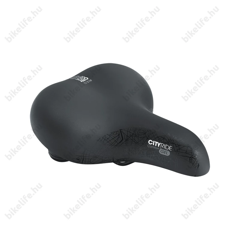 Kellys Cityride Gel City Comfort Black nyereg 260x225mm, fekete