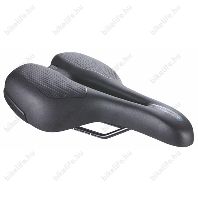 BBB BSD-111 SportPlus sport nyereg, memóriahabos, koptatókkal, vízálló, férfi fekete